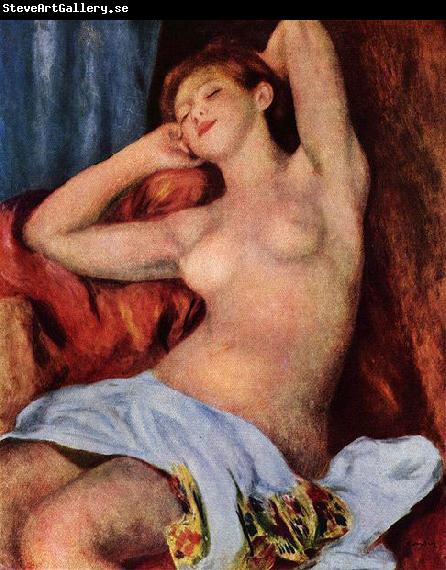 Pierre-Auguste Renoir La baigneuse endormie